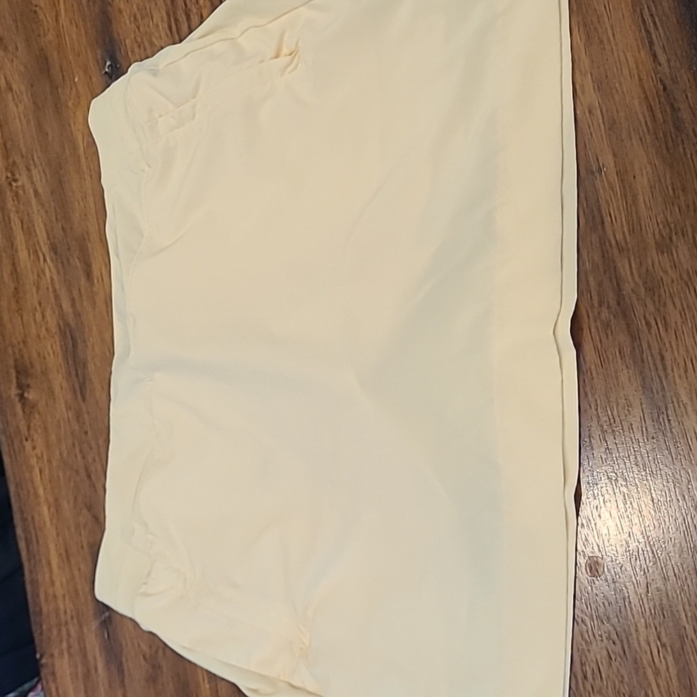 Athleta Brooklyn Skort Stretchy Golf- Pickelball Active Yellow Size 10